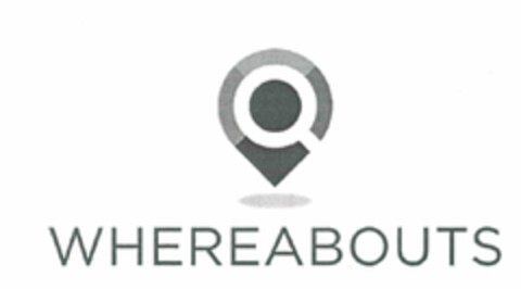 WHEREABOUTS Logo (USPTO, 06/18/2020)