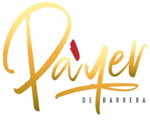 PAYER DE BARRERA Logo (USPTO, 31.07.2020)