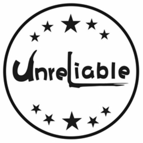 UNRELIABLE Logo (USPTO, 08/03/2020)