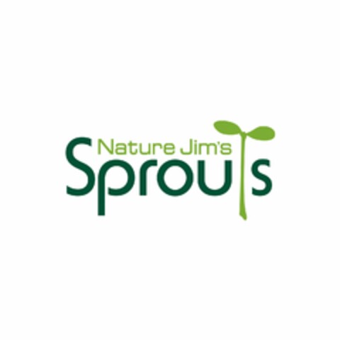 NATURE JIMS SPROUTS Logo (USPTO, 09/10/2020)