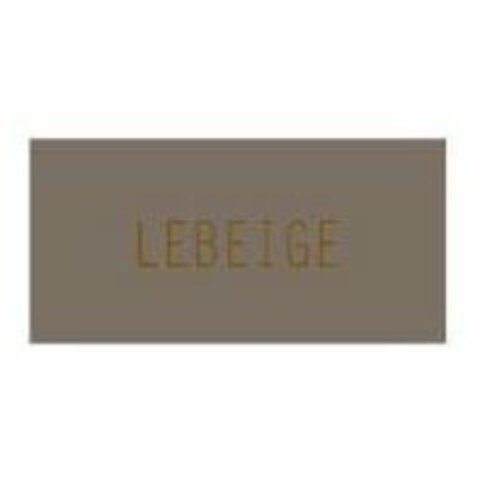 LEBEIGE Logo (USPTO, 12/31/2008)