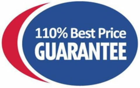 110% BEST PRICE GUARANTEE Logo (USPTO, 01/23/2009)