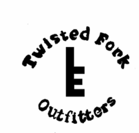 TWISTED FORK OUTFITTERS Logo (USPTO, 23.07.2009)