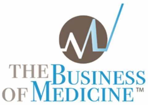 THE BUSINESS OF MEDICINE Logo (USPTO, 08.12.2009)