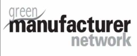 GREEN MANUFACTURER NETWORK Logo (USPTO, 19.04.2011)
