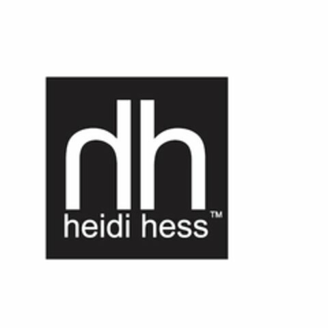 HH HEIDI HESS Logo (USPTO, 08/01/2011)