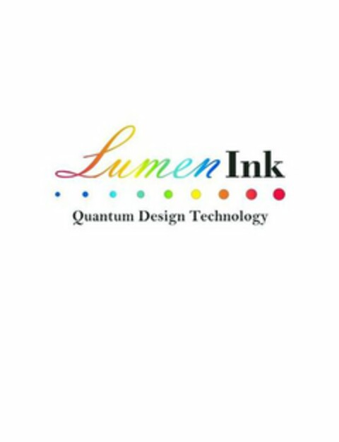 LUMEN INK QUANTUM DESIGN TECHNOLOGY Logo (USPTO, 22.11.2011)