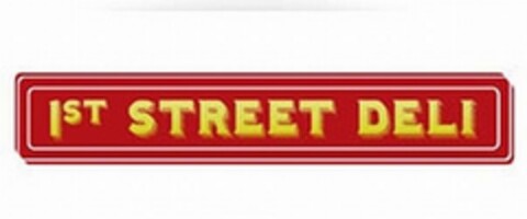 1ST STREET DELI Logo (USPTO, 19.02.2012)
