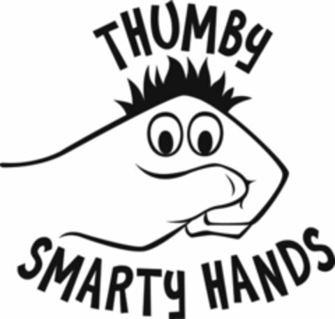 THUMBY SMARTY HANDS Logo (USPTO, 28.09.2012)