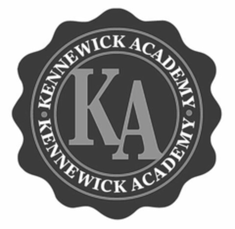 KA KENNEWICK ACADEMY · KENNEWICK ACADEMY · Logo (USPTO, 16.11.2012)