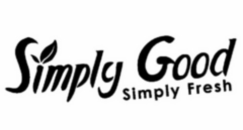 SIMPLY GOOD SIMPLY FRESH Logo (USPTO, 07.03.2013)