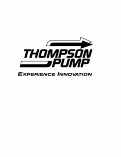 THOMPSON PUMP EXPERIENCE INNOVATION Logo (USPTO, 11.07.2013)