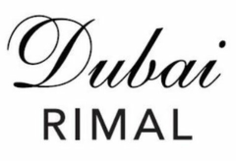 DUBAI RIMAL Logo (USPTO, 06.01.2014)