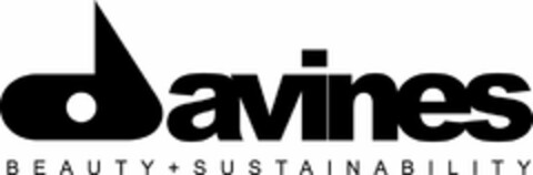 DAVINES BEAUTY + SUSTAINABILITY Logo (USPTO, 10.03.2014)