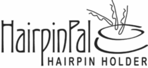 HAIRPINPAL HAIRPIN HOLDER Logo (USPTO, 25.04.2014)