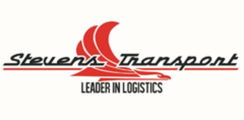 STEVENS TRANSPORT LEADER IN LOGISTICS Logo (USPTO, 15.08.2014)