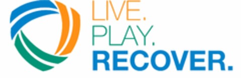 LIVE. PLAY. RECOVER. Logo (USPTO, 29.10.2014)