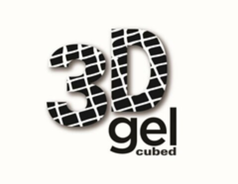 3D GEL CUBED Logo (USPTO, 10.12.2014)