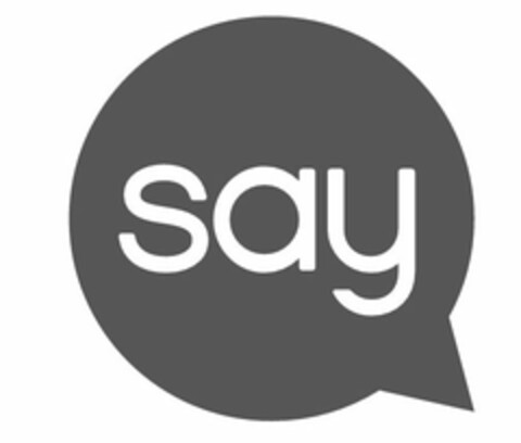 SAY Logo (USPTO, 01.04.2015)