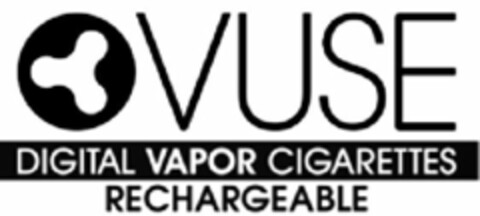 VUSE DIGITAL VAPOR CIGARETTES RECHARGEABLE Logo (USPTO, 12.06.2015)