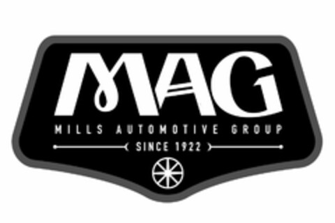 MAG MILLS AUTOMOTIVE GROUP SINCE 1922 Logo (USPTO, 18.07.2015)