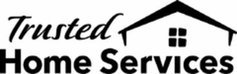 TRUSTED HOME SERVICES Logo (USPTO, 21.09.2015)