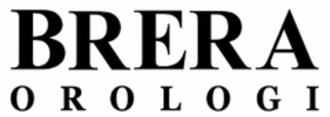 BRERA OROLOGI Logo (USPTO, 14.01.2016)