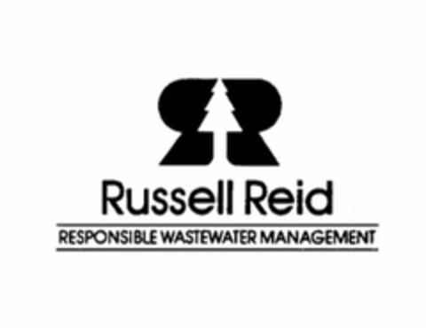 RR RUSSELL REID RESPONSIBLE WASTEWATER MANAGEMENT Logo (USPTO, 05.04.2016)