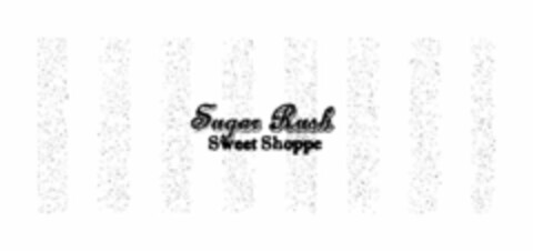 SUGAR RUSH SWEET SHOPPE Logo (USPTO, 13.04.2016)