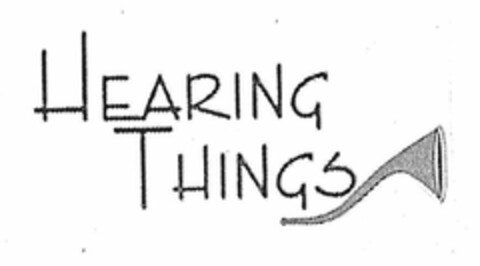 HEARING THINGS Logo (USPTO, 17.05.2016)