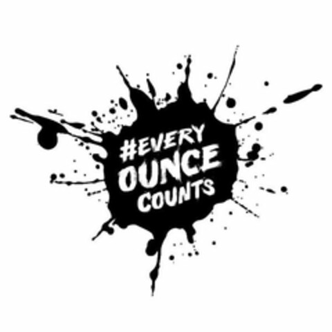 #EVERY OUNCE COUNTS Logo (USPTO, 26.01.2017)