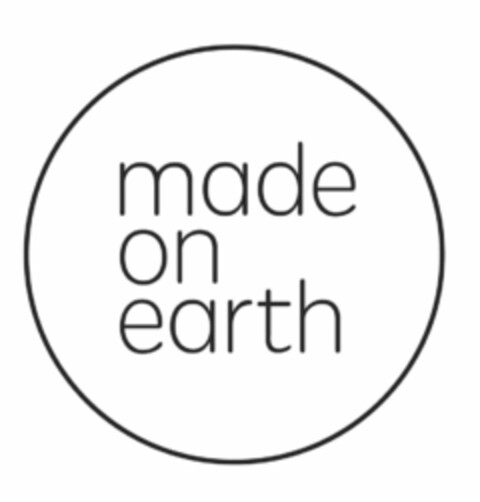 MADE ON EARTH Logo (USPTO, 05/03/2017)