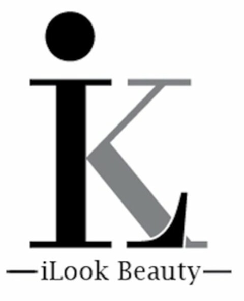 ILK -ILOOK BEAUTY- Logo (USPTO, 05/10/2017)