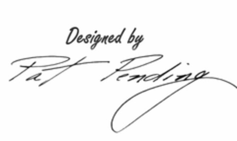 DESIGNED BY PAT PENDING Logo (USPTO, 16.06.2017)