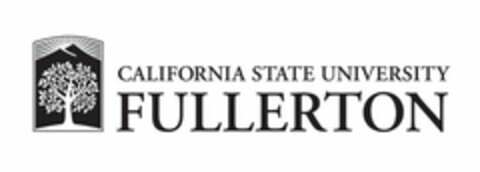 CALIFORNIA STATE UNIVERSITY FULLERTON Logo (USPTO, 19.12.2017)