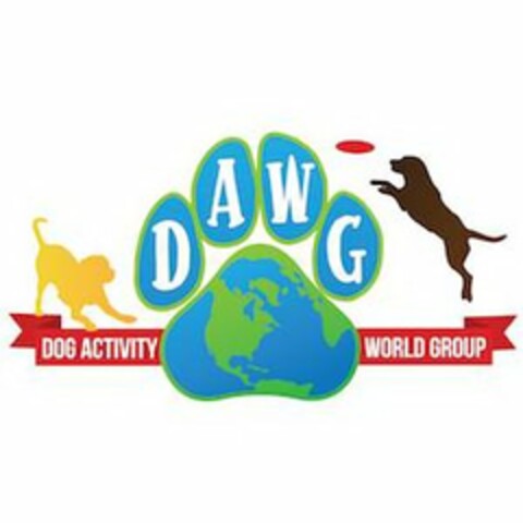 DAWG DOG ACTIVITY WORLD GROUP Logo (USPTO, 25.01.2018)