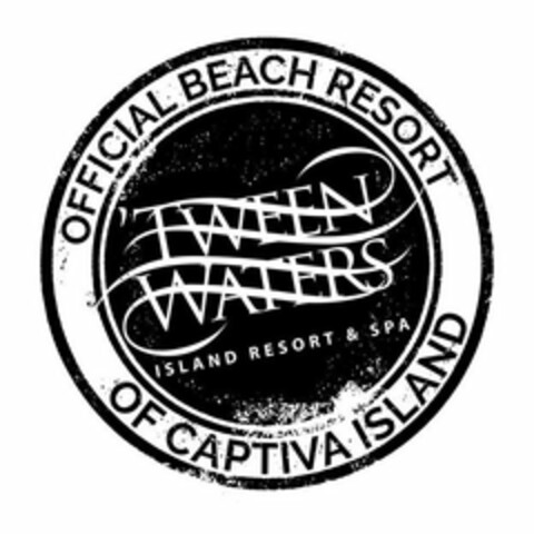 OFFICIAL BEACH RESORT OF CAPTIVA ISLAND'TWEEN WATERS ISLAND RESORT & SPA Logo (USPTO, 02/08/2018)