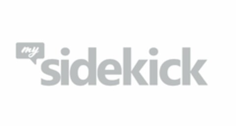 MY SIDEKICK Logo (USPTO, 10.05.2018)