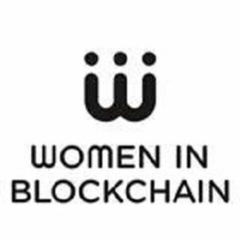 W WOMEN IN BLOCKCHAIN Logo (USPTO, 16.07.2018)
