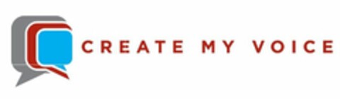 CREATE MY VOICE Logo (USPTO, 07/18/2018)