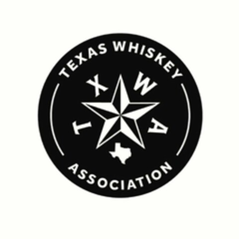 TEXAS WHISKEY ASSOCIATION T X W A Logo (USPTO, 09/11/2018)