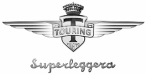 T TOURING MILANO SUPERLEGGERA Logo (USPTO, 09/16/2018)