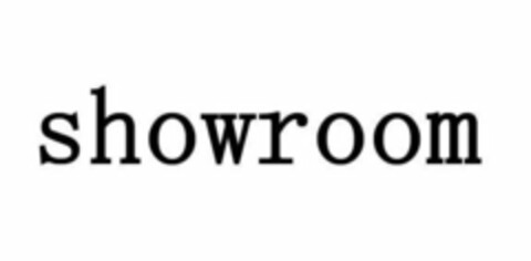 SHOWROOM Logo (USPTO, 14.10.2018)
