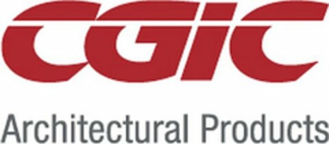 CGIC ARCHITECTURAL PRODUCTS Logo (USPTO, 06.11.2018)