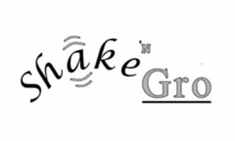 SHAKE N GRO Logo (USPTO, 26.07.2019)