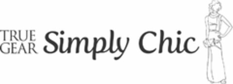 TRUE GEAR SIMPLY CHIC Logo (USPTO, 04/17/2020)