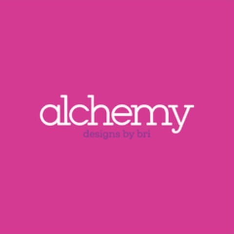 ALCHEMY DESIGNS BY BRI Logo (USPTO, 06/15/2020)
