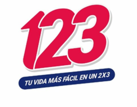123 TU VIDA MÁS FÁCIL EN UN 2X3 Logo (USPTO, 16.07.2020)