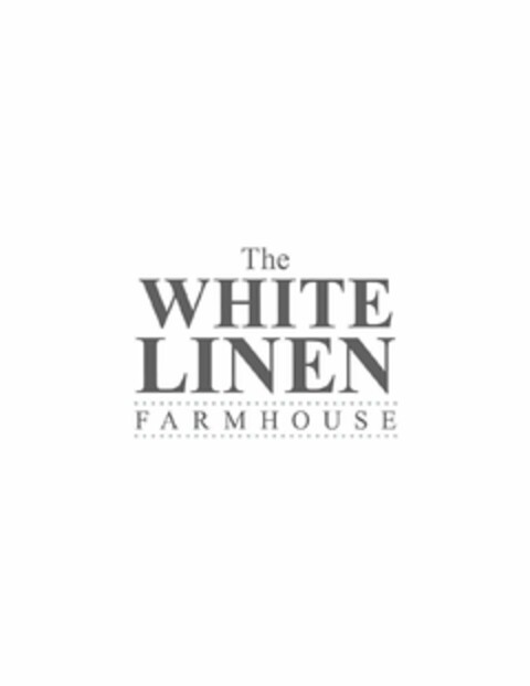 THE WHITE LINEN FARMHOUSE Logo (USPTO, 06.08.2020)