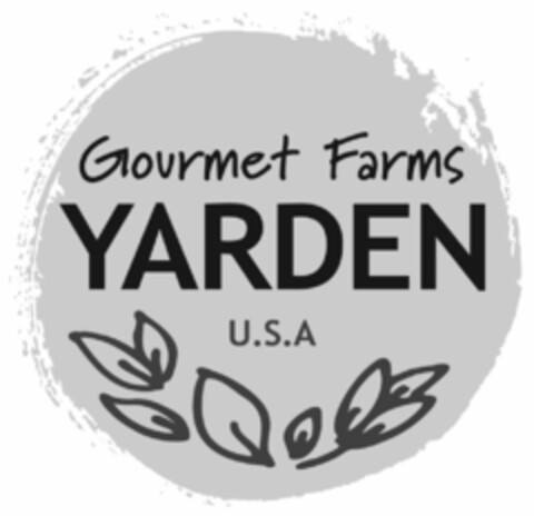 GOURMET FARMS YARDEN U.S.A. Logo (USPTO, 18.08.2020)